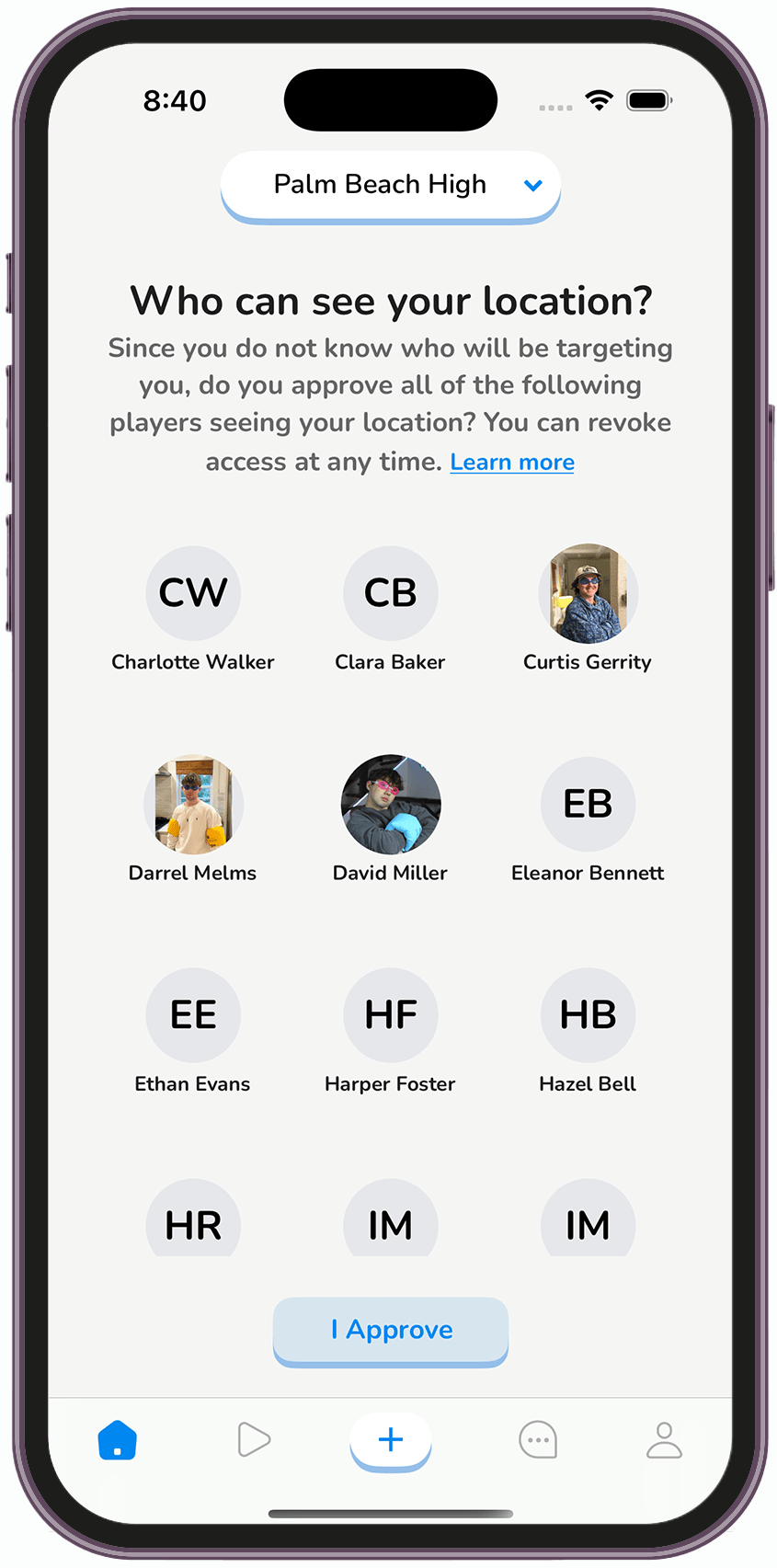 Who can see your location